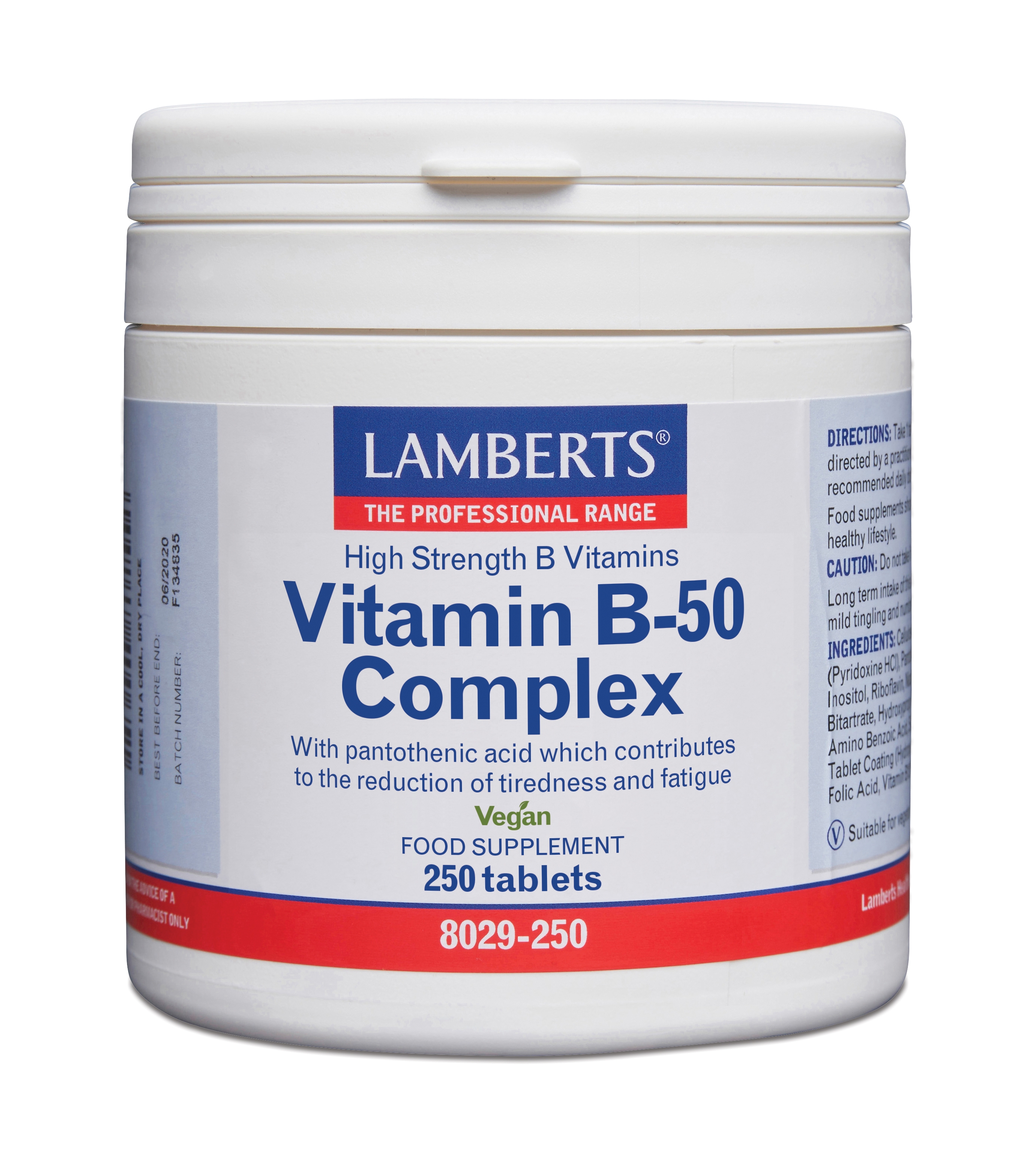 Vitamin B-50 KOMPLEX kosttillskott