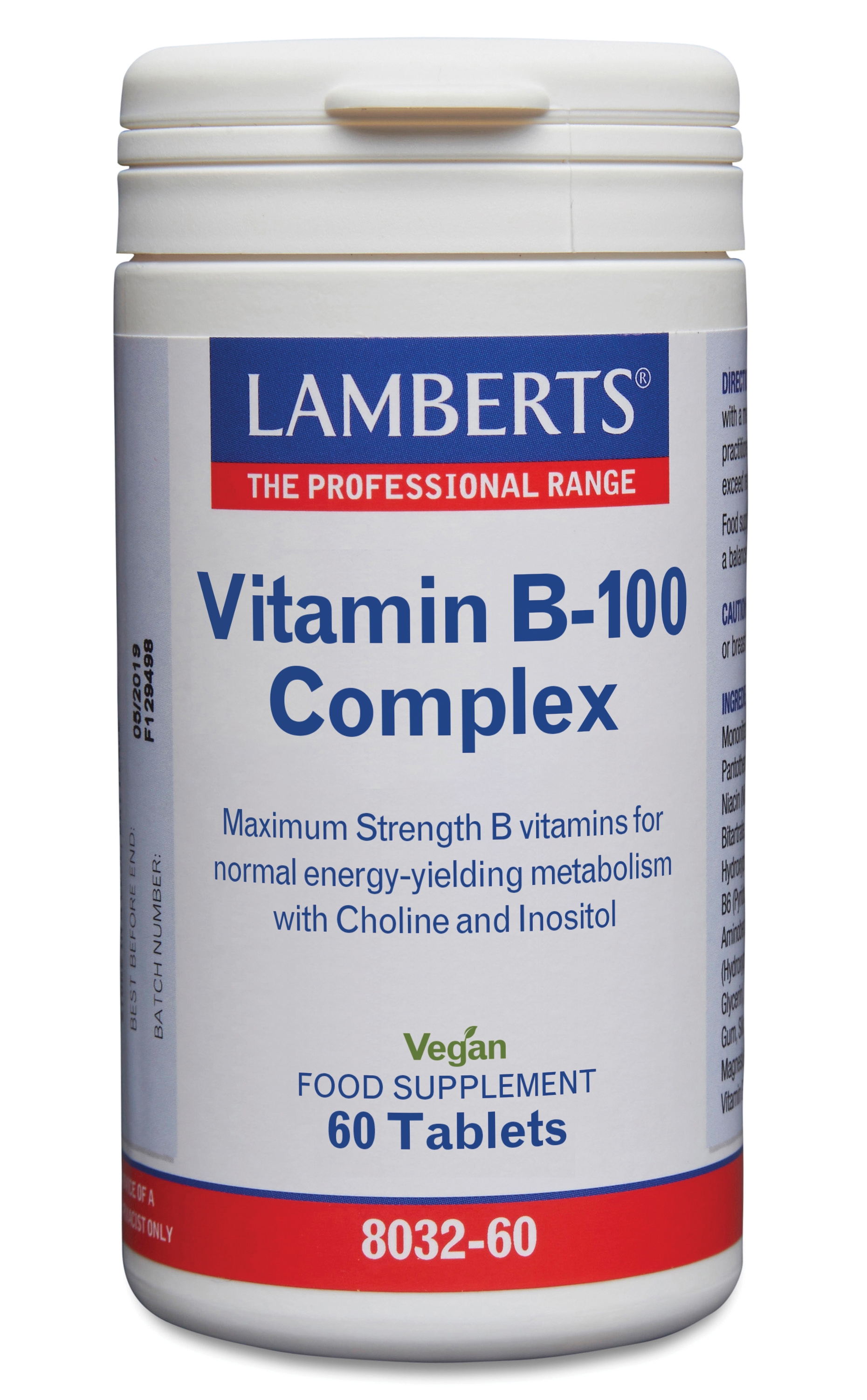 VITAMIN B-100 KOMPLEX kosttillskott