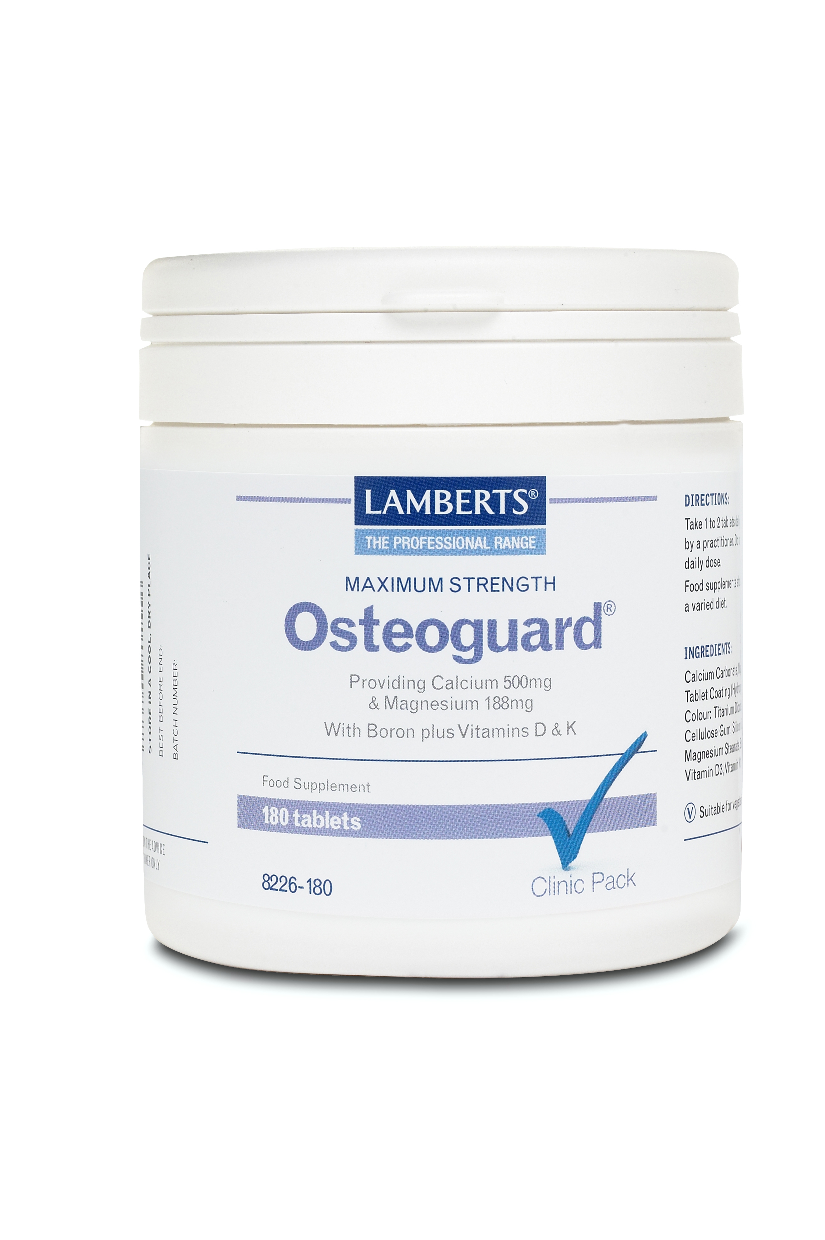 OSTEOGUARD - Benskörhet Skydd med Kalcium Magnesium Bor