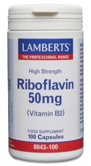 RIBOFLAVIN 50mg (Vitamin B2) (90 Capsules)                    