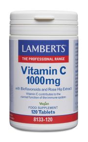 VITAMIN C 1000mg with CITRUS BIOFLAVONOIDS (120 Tablets)                 