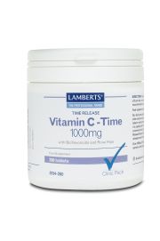 TIME RELEASE VITAMIN C 1000mg (180 Tablets)               