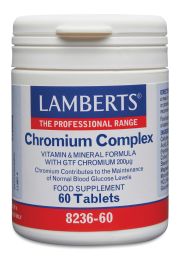 CHROMIUM (Polynicotinate) COMPLEX (60 Tablets)
