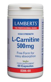 L-CARNITINE 500mg (60 Capsules)   