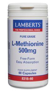 L-METHIONINE 500mg (60 Capsules)             