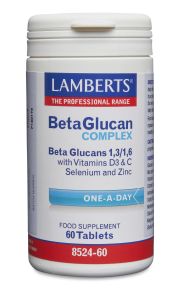 Beta Glucan Complex Beta Glucans 1,3/1,6 food supplement 60 tablets