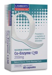 UBIQUINONE Q10 coenzyme 200mg (q 10 supplement) (60 Capsules) 
