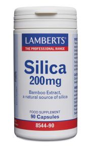 SILICA 200mg (silicon dioxide minerals supplements) (90 Capsules)                              