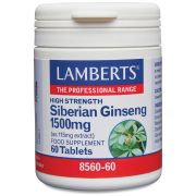 SIBERIAN GINSENG 1500mg (Eleutherococcus senticosus extract supplements) (60 Tablets)                          