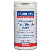 PLANT STEROLS 800MG (beta-sitosterol cholesterol prostate health supplements) (60 Tablets)