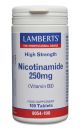 NIACIN AS NICOTINAMIDE (Vitamin B3) 250mg (100 Tablets)                
