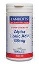 ALPHA LIPOIC ACID 300mg (antioxidant source thioctic acid supplements) (90 Tablets)