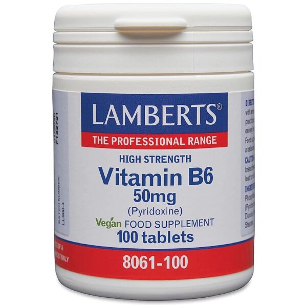 Vitamin B6 (pyridoxin) 50 mg