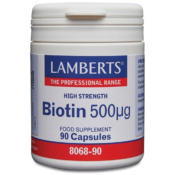 BIOTIN 500mcg - Lamberts