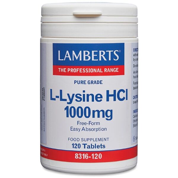 L-lysin hydroklorid 1000mg