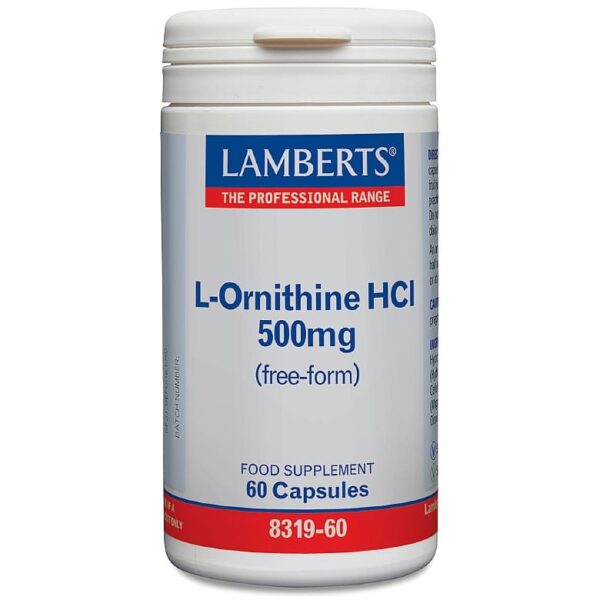 L-Ornitin hydroklorid 500mg