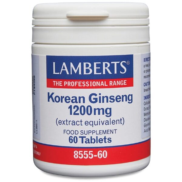 KOREANSK GINSENG 1200mg - Lamberts