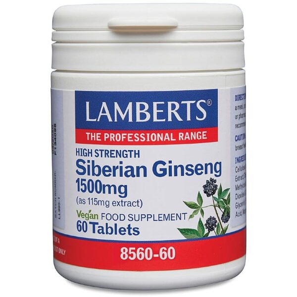 SIBIRISK GINSENG 1500mg (Eleutherococcus senticosus extrakt)