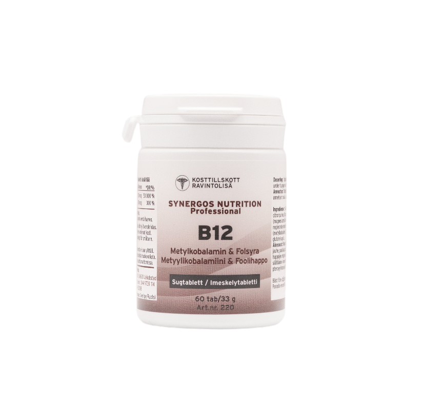 Vitamin B12 sugtablett