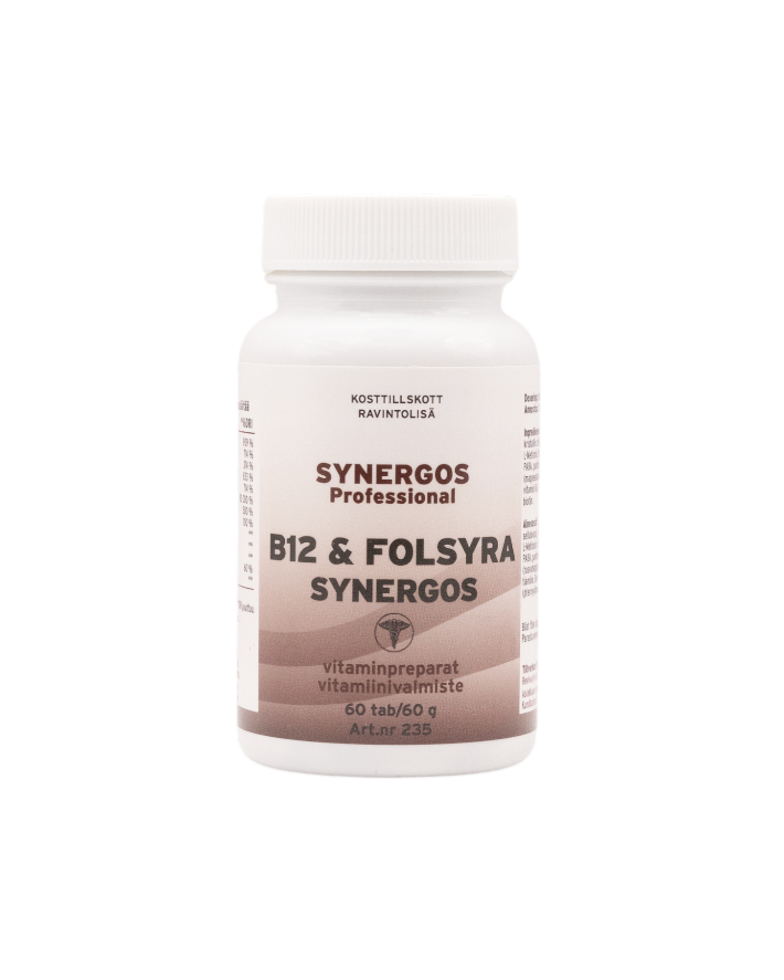 B12 Folsyra synergos