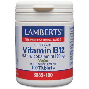 Vitamin B12 (metylkobalamin) 100 µg - Lamberts
