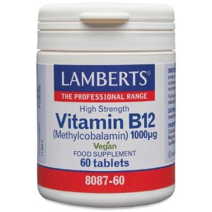 Vitamin B12 (Metylkobalamin) 1000ug High Strength - Lamberts