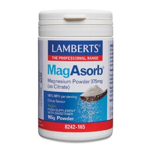 MagAsorb®, Magnesium pulver 375 mg (citrat) - Lamberts
