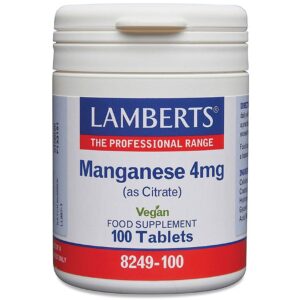 MANGAN 4 mg (som citrat) - Lamberts