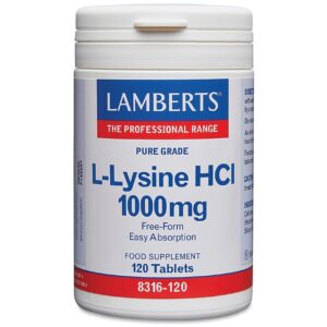 L-lysin HCI 1000 mg - Lamberts