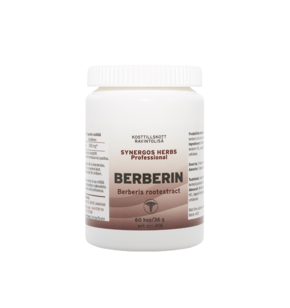 Berberin 1000 mg - Stärk ditt immunförsvar naturligt
