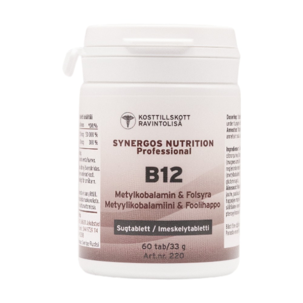 Vitamin B12 sugtablett
