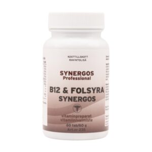 B12 Folsyra synergos