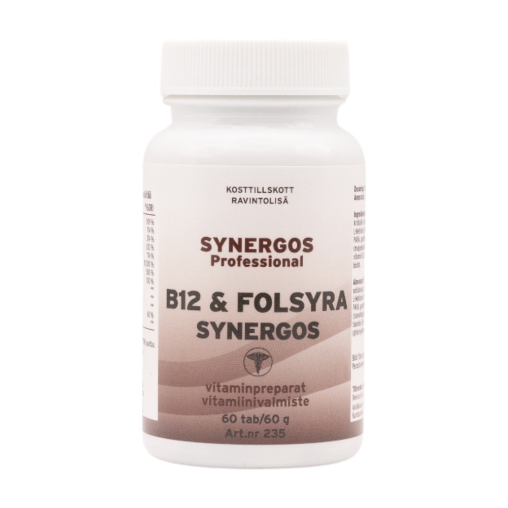 B12 Folsyra synergos