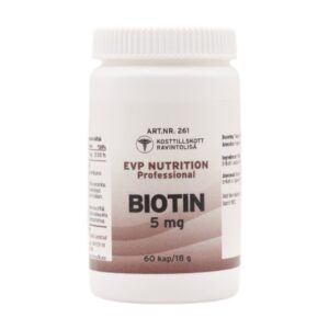 Biotiini 5mg - EVP Nutrition
