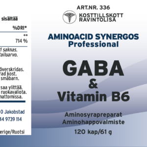 GABA & Vitamin B6 – etikett