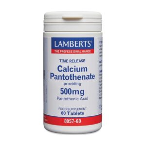 Pantotensyra, Calcium Pantothenate 500 mg - Lamberts