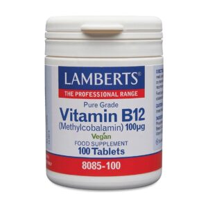 Vitamin B12 (metylkobalamin) 100 µg - Lamberts