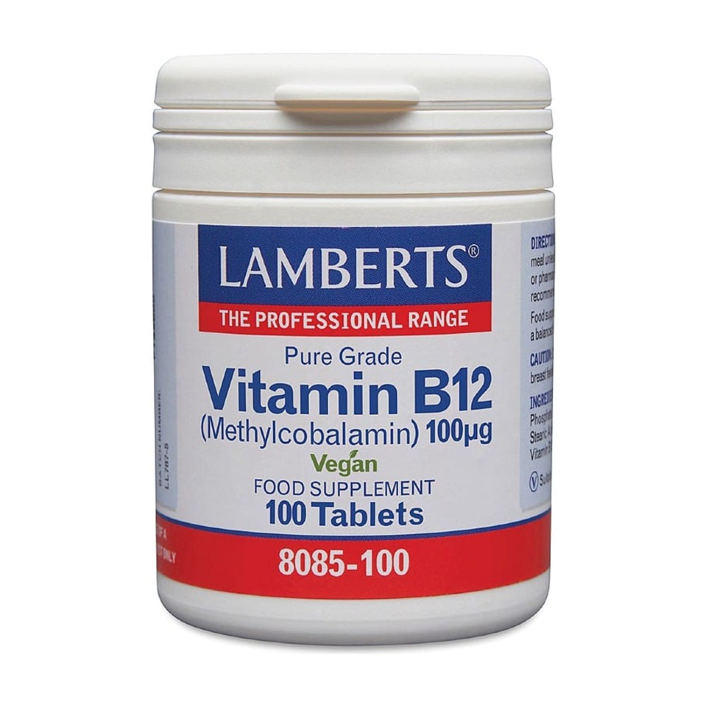 Vitamin B12 (metylkobalamin) 100 µg - Lamberts