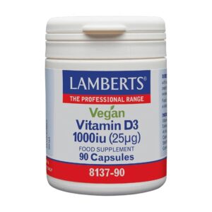 Vegan Vitamin D3 1000 iu (25µg) - Lamberts