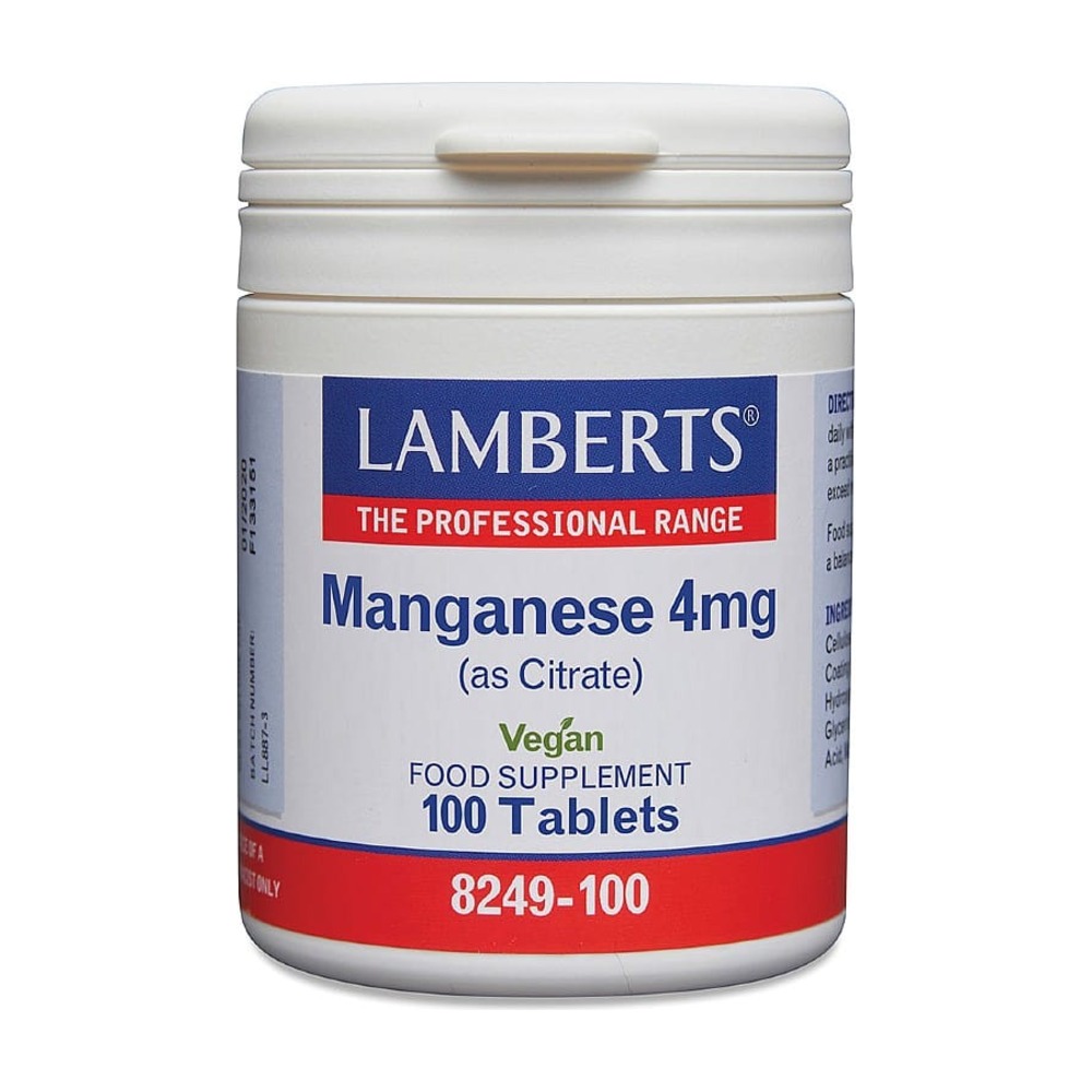 MANGAN 4 mg (som citrat) - Lamberts