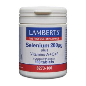 Selenium 200µg plus med vitamin A+C+E - Lamberts