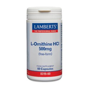 L-Ornitin HCl 500mg - Lamberts