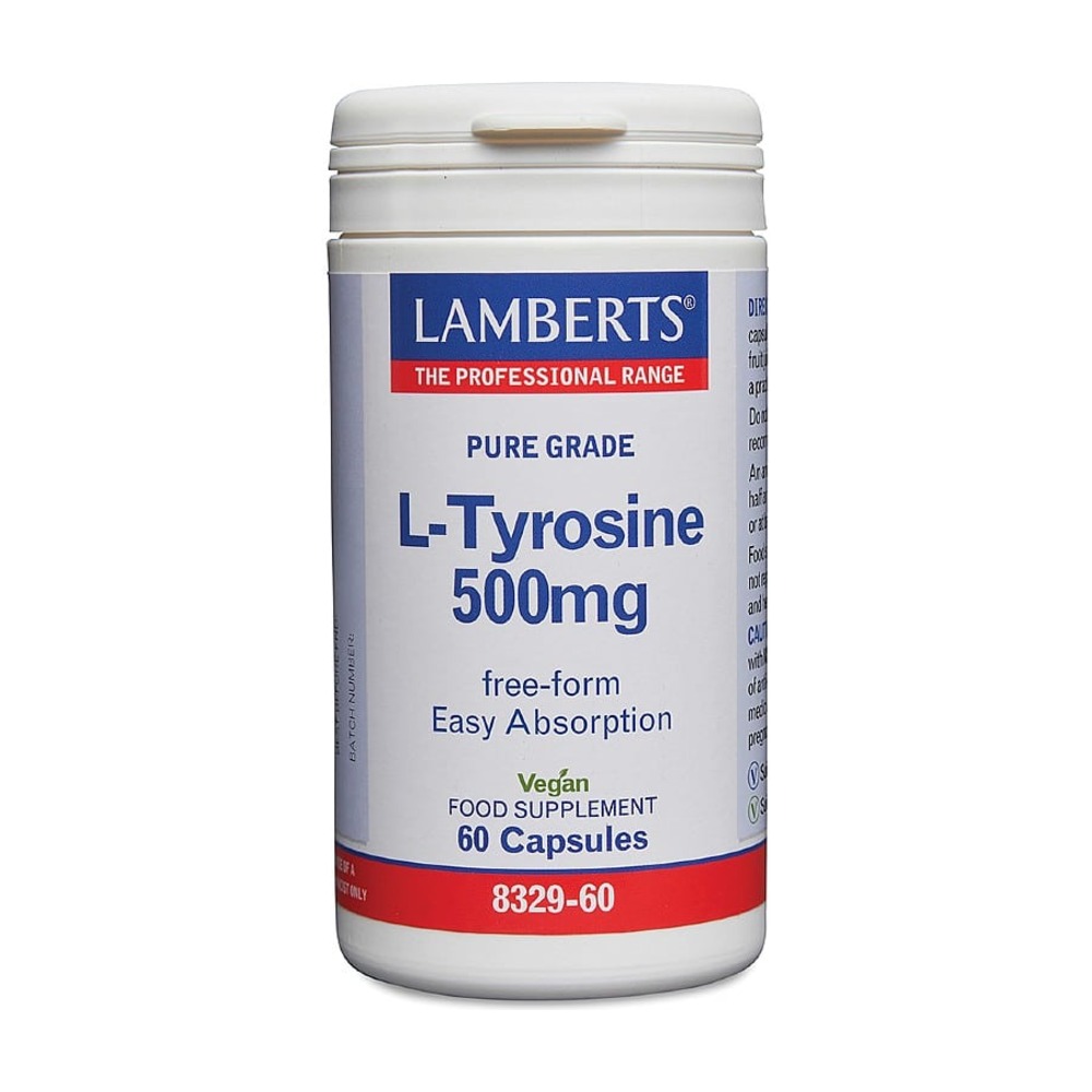 L-Tyrosine 500mg - Lamberts