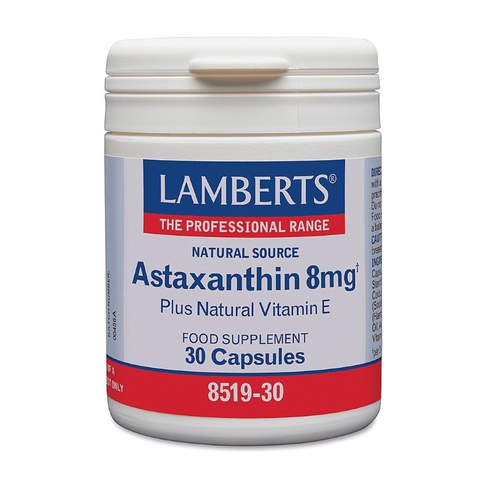 Astaksantiini kapselit 8mg - Lamberts