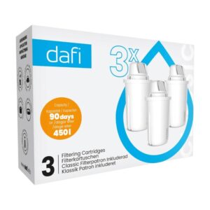 Filter till vattenrenare 3-pack - Dafi