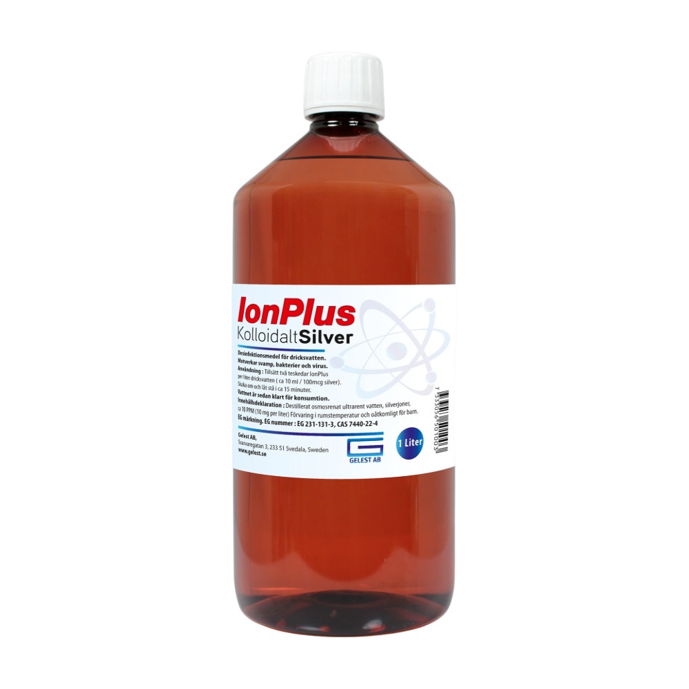 Kolloidalt Silver 1 liter (Ion Plus)