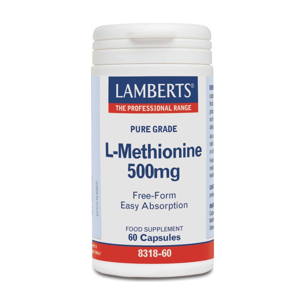 L-metionin 500 mg - Lamberts
