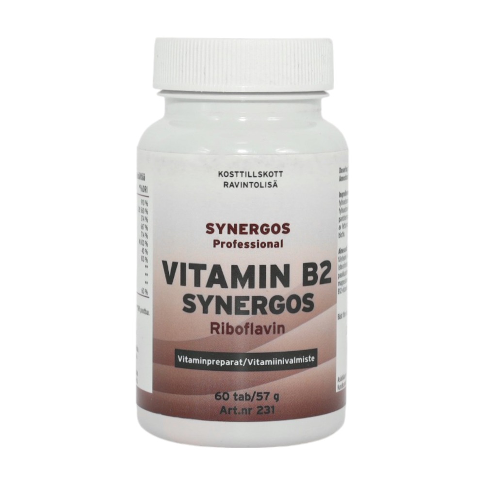 Vitamin B2 synergos